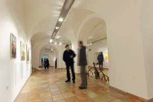 Nikolaj Pirnat exhibition hall at Castle Gewerkenegg in Idrija